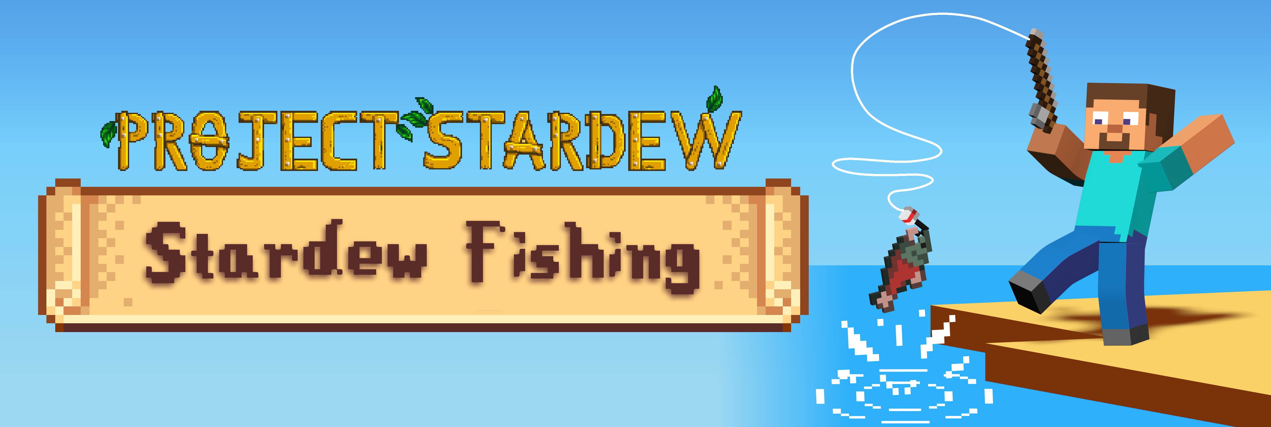 Stardew Fishing Logo Banner